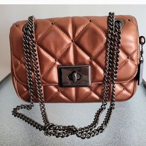 Coach Quilted Shoulder/Crossbody purse